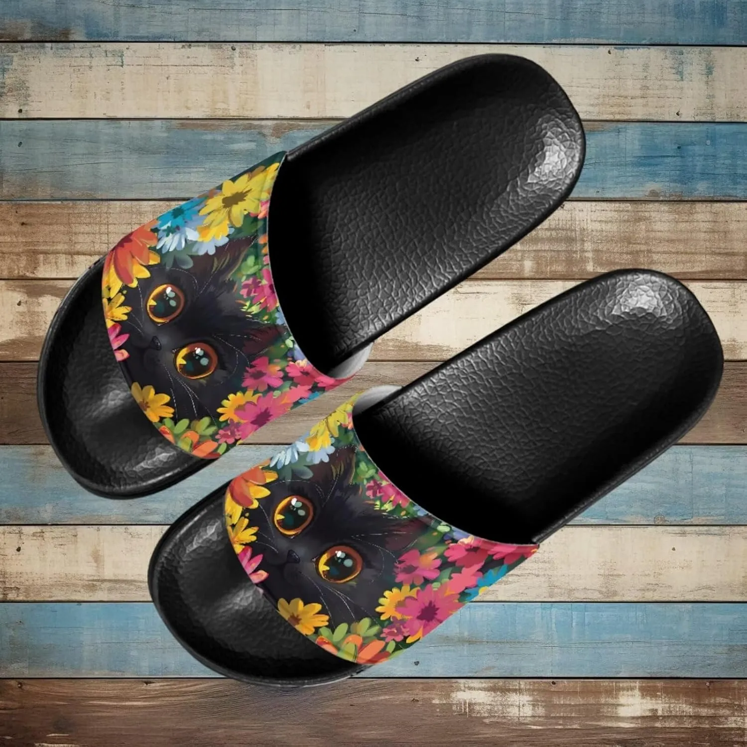 Slippers for Women and Men | House Slides Shower Sandals | Slide Sandals Women Leather Comfortable