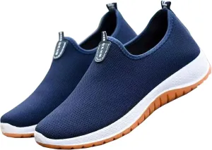 Sock Sneakers Slip-On, Knit, Rubber Sole, Anti-Slip, Ideal for Hiking and Walking