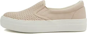 Soda Croft ~ Slip On Perforated Double Layer Foam Padded Cushion Sock Fashion Sneakers