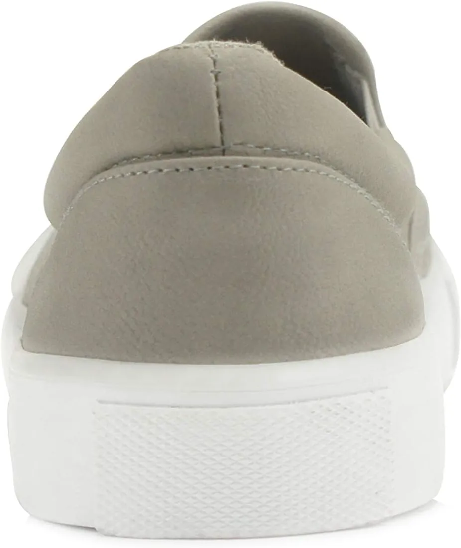 Soda Croft ~ Slip On Perforated Double Layer Foam Padded Cushion Sock Fashion Sneakers