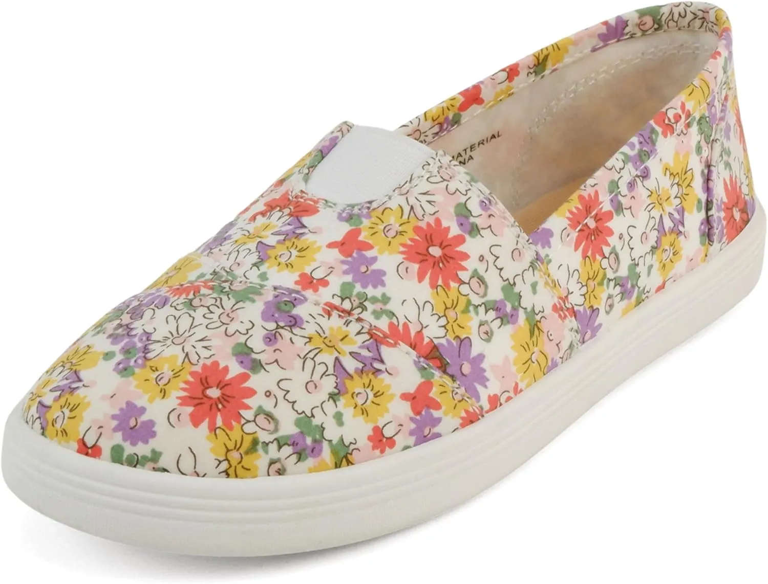 Soda Obji-2 ~ Kids/Girls Round Toe Slip-On Flat Shoes with Padded Insole