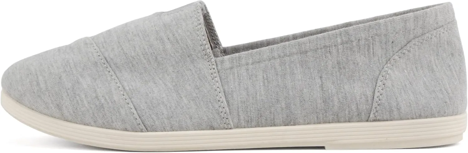 Soda Shoes Women's Obji Round Toe Casual Flat with Padded Insole
