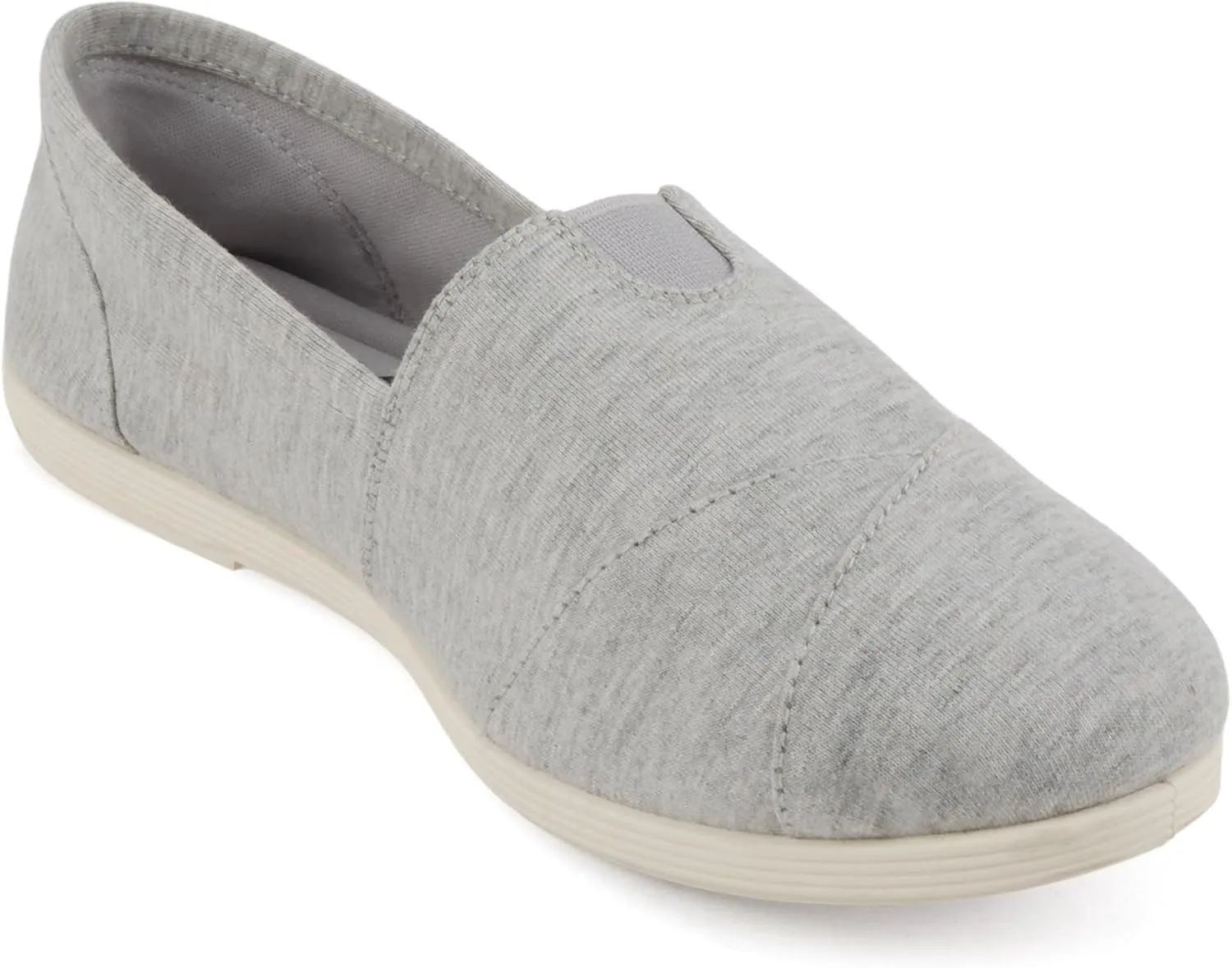 Soda Shoes Women's Obji Round Toe Casual Flat with Padded Insole