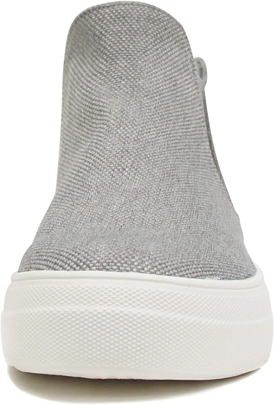 Soda Woods ~ Slip On High Top Twin Gore Double Layer Foam Padded Cushion Sock Fashion Sneakers