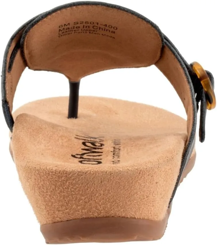 SoftWalk Women's Belize Flat Sandal