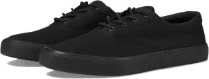 Sperry Mens Shoes Men's Striper II CVO SeaCycled Sneaker, Blackout, 7.5