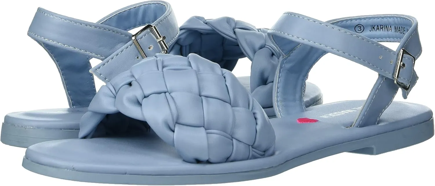 Steve Madden Girls Shoes unisex-child Karina Sandal