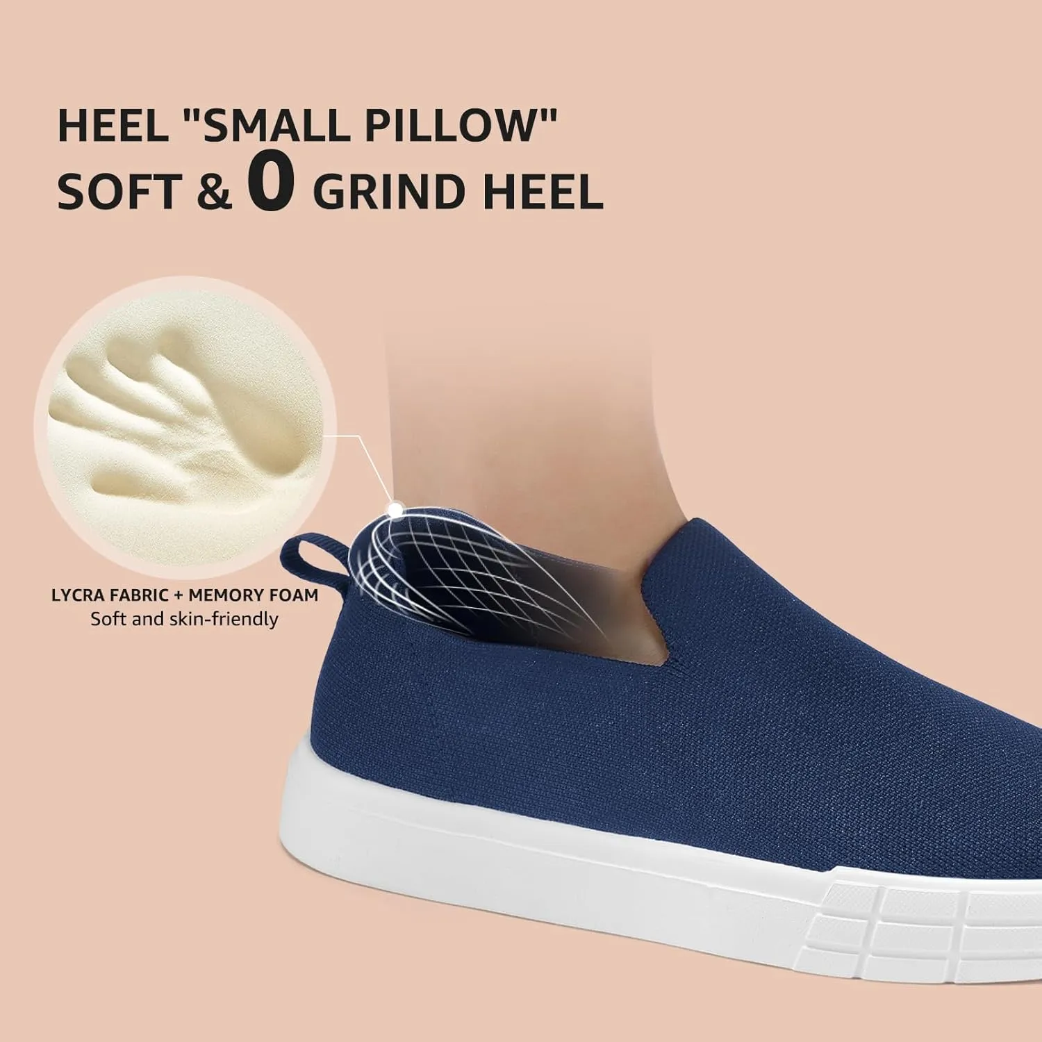 STQ Womens Wide Toe Box Barefoot Shoes Knit Casual Slip on Shoes for Summer