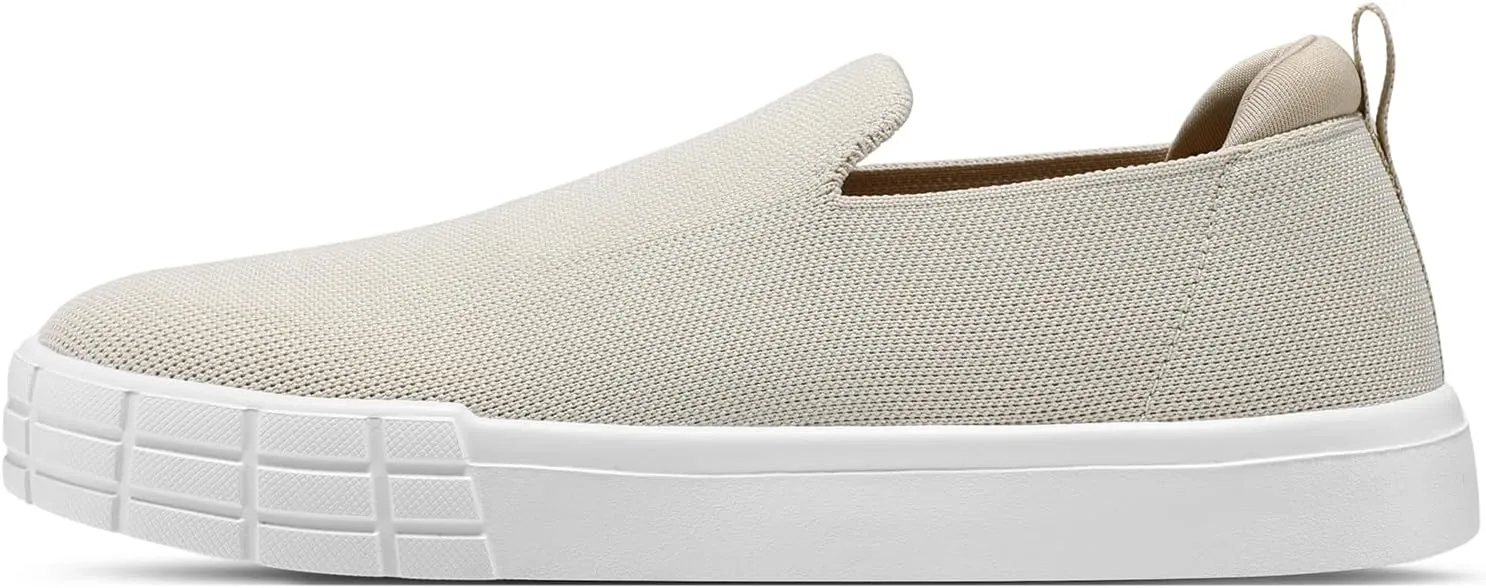 STQ Womens Wide Toe Box Barefoot Shoes Knit Casual Slip on Shoes for Summer