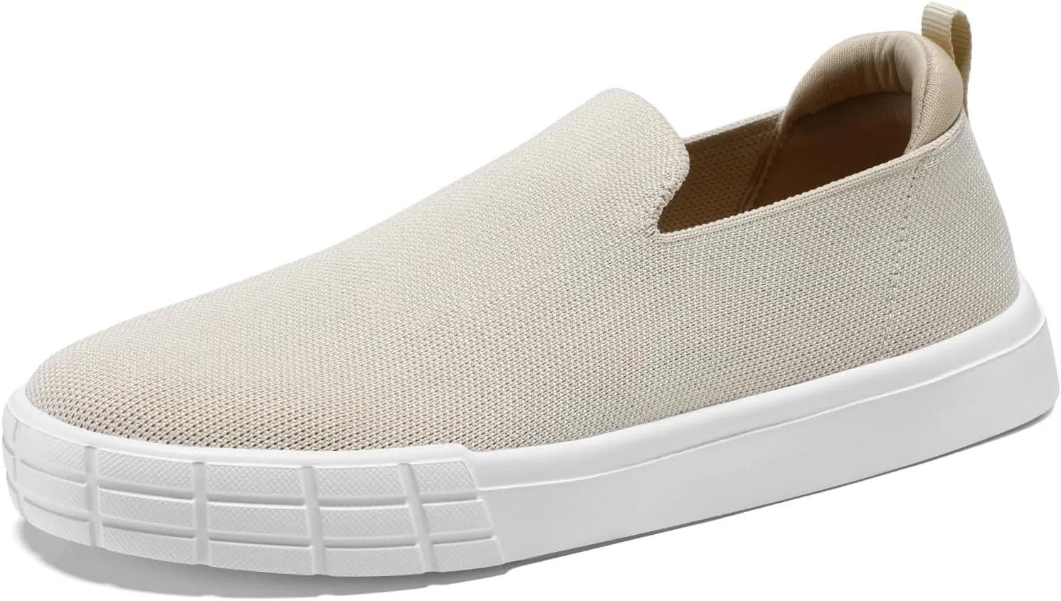 STQ Womens Wide Toe Box Barefoot Shoes Knit Casual Slip on Shoes for Summer