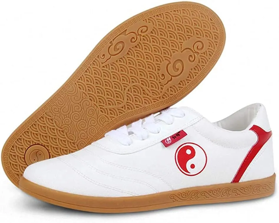 Tai Chi Kung Fu Shoes for Women, Martial Art Sneaker Chinese Traditional Female Qi Gong Beijing Trainer Wing Chun Slipper