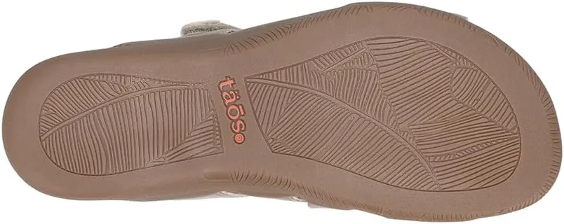 Taos Double U Premium Leather Women's Sandal - Stylish Adjustable Strap Design with Arch Support, Cooling Gel Padding for All-Day Enjoyment and Walking Comfort