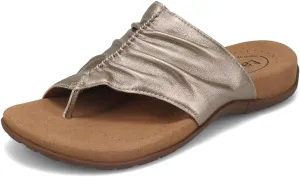 Taos Gift 2 Women's Sandal - Elevate Your Style with A Classic Open Back Toe-Post Design - Premium Comfort with Arch Support and Cooling Gel Padding for All Day Wearability