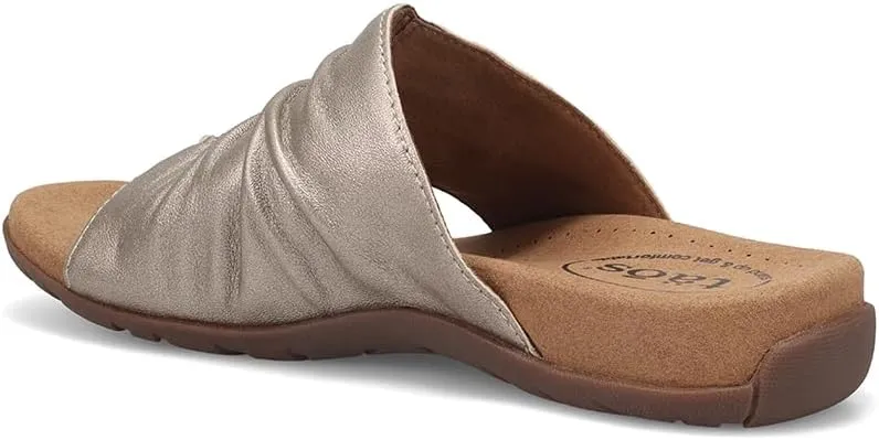 Taos Gift 2 Women's Sandal - Elevate Your Style with A Classic Open Back Toe-Post Design - Premium Comfort with Arch Support and Cooling Gel Padding for All Day Wearability