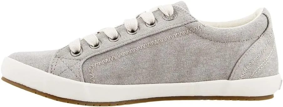 Taos Star Women's Sneaker - Iconic Style with Canvas Design for Everyday Adventures - Custom Fit Lacing and Premium Removable Footbed with Arch Support for All Day Comfort
