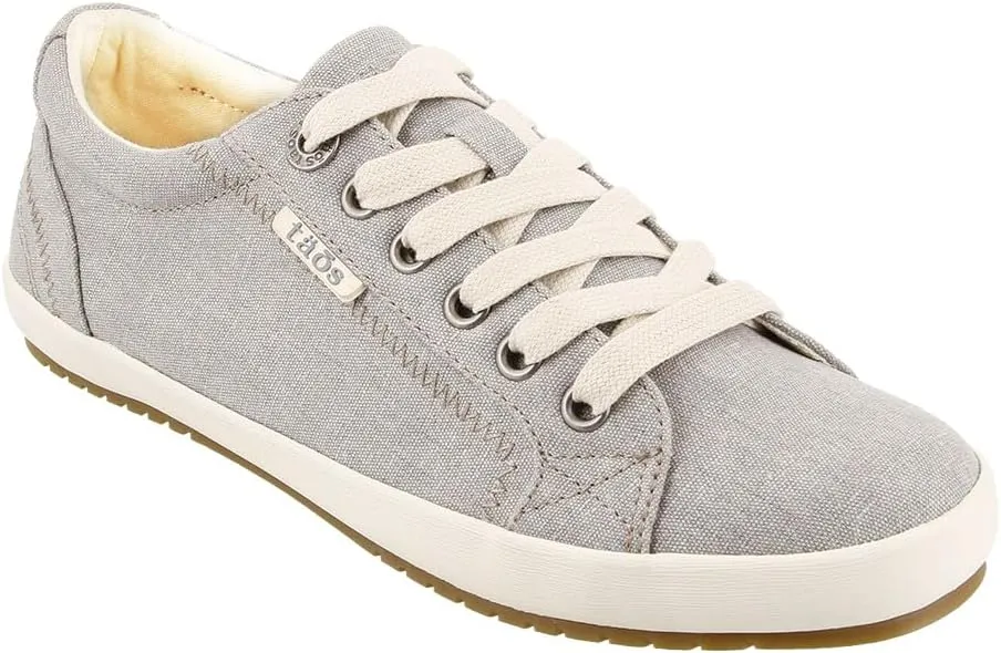 Taos Star Women's Sneaker - Iconic Style with Canvas Design for Everyday Adventures - Custom Fit Lacing and Premium Removable Footbed with Arch Support for All Day Comfort