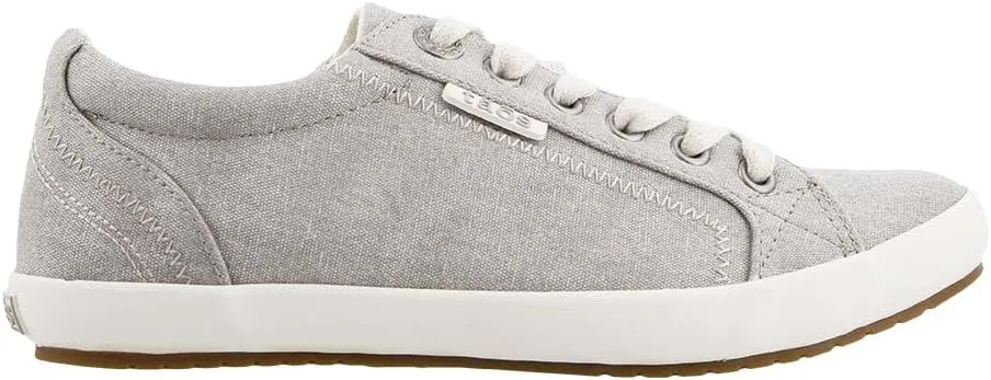 Taos Star Women's Sneaker - Iconic Style with Canvas Design for Everyday Adventures - Custom Fit Lacing and Premium Removable Footbed with Arch Support for All Day Comfort