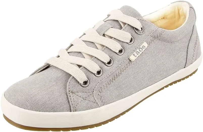 Taos Star Women's Sneaker - Iconic Style with Canvas Design for Everyday Adventures - Custom Fit Lacing and Premium Removable Footbed with Arch Support for All Day Comfort