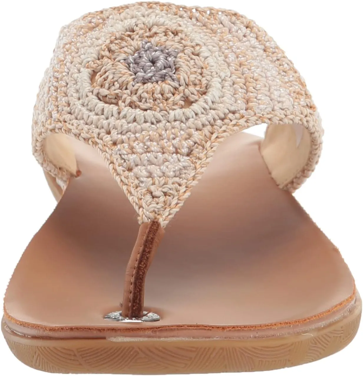 The Sak Shana Thong Sandal in Crochet, Slip On Entry