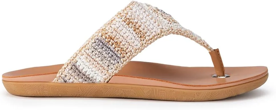 The Sak Shana Thong Sandal in Crochet, Slip On Entry