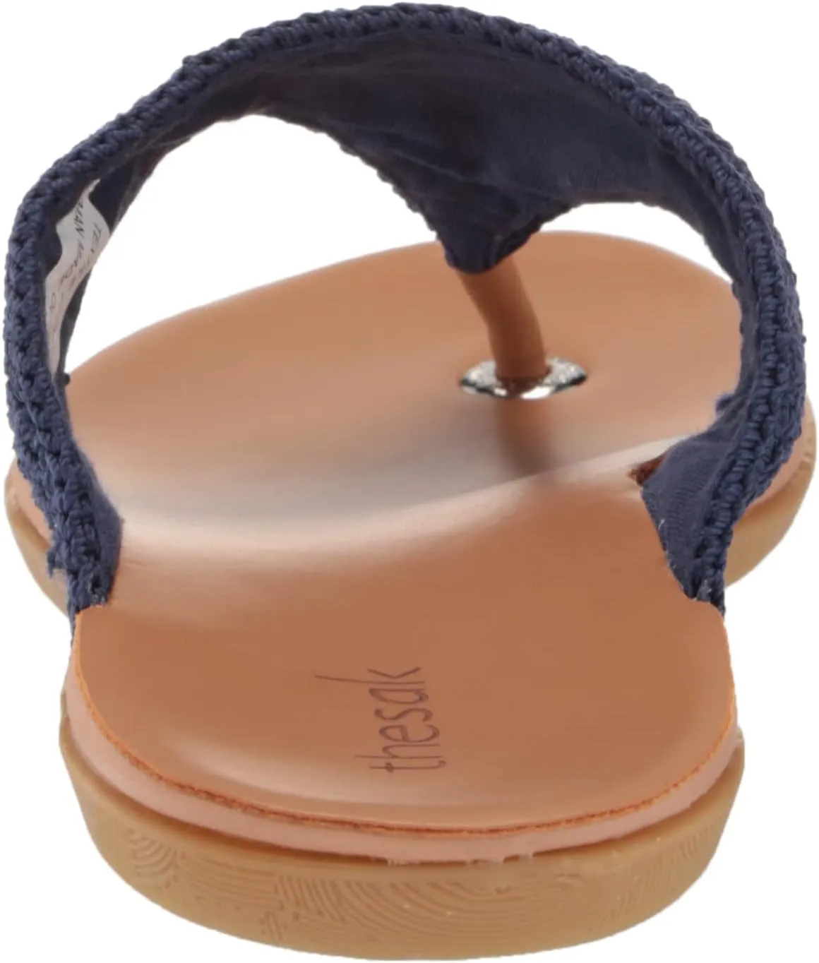 The Sak Shana Thong Sandal in Crochet, Slip On Entry