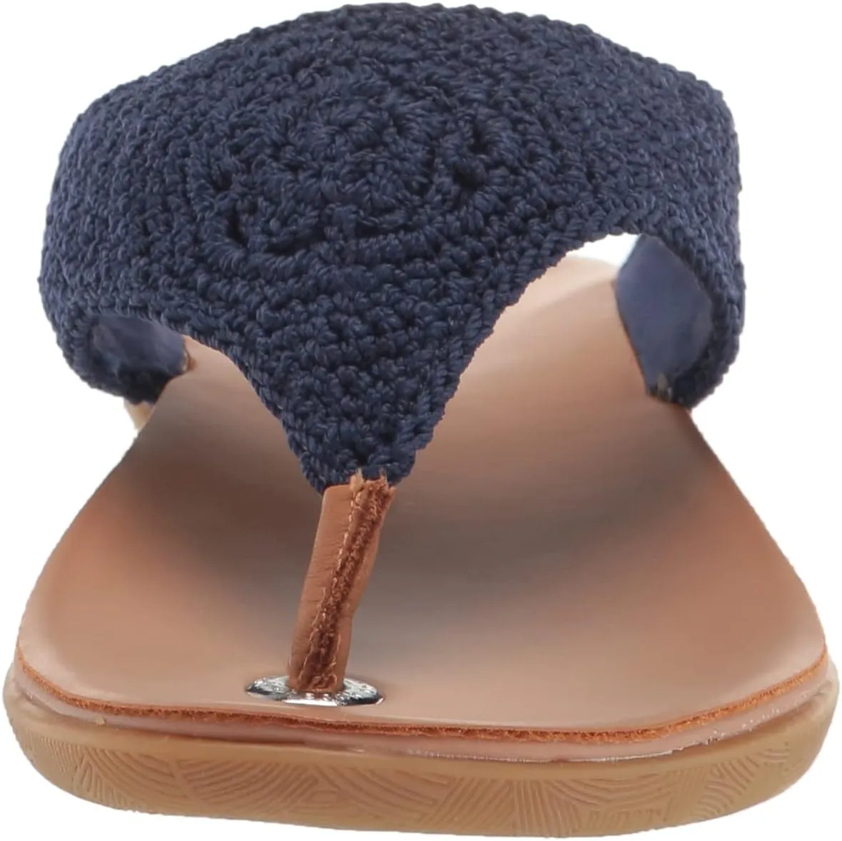 The Sak Shana Thong Sandal in Crochet, Slip On Entry