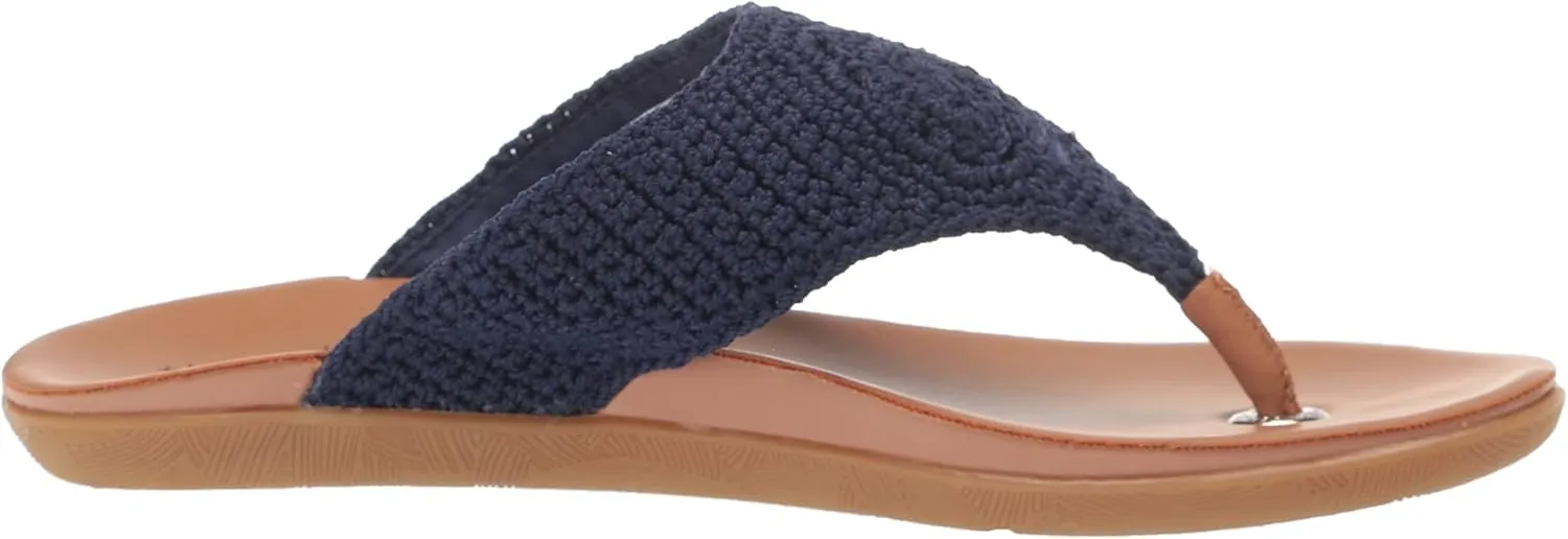 The Sak Shana Thong Sandal in Crochet, Slip On Entry
