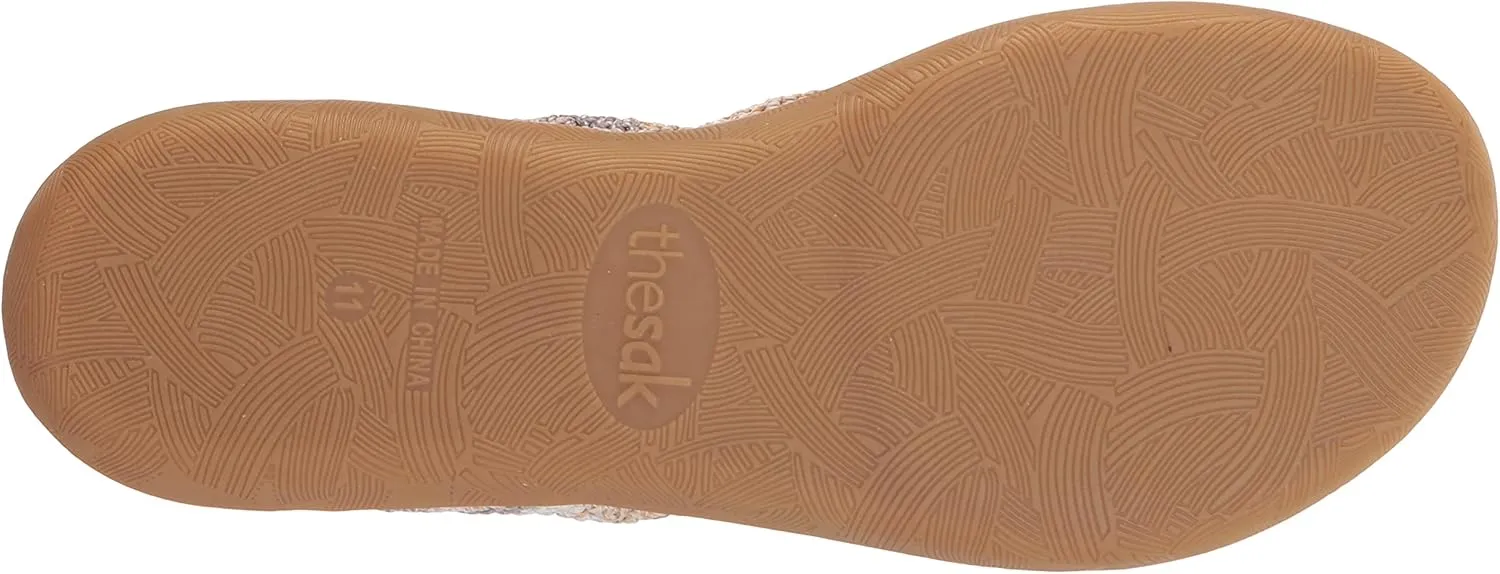 The Sak Shana Thong Sandal in Crochet, Slip On Entry