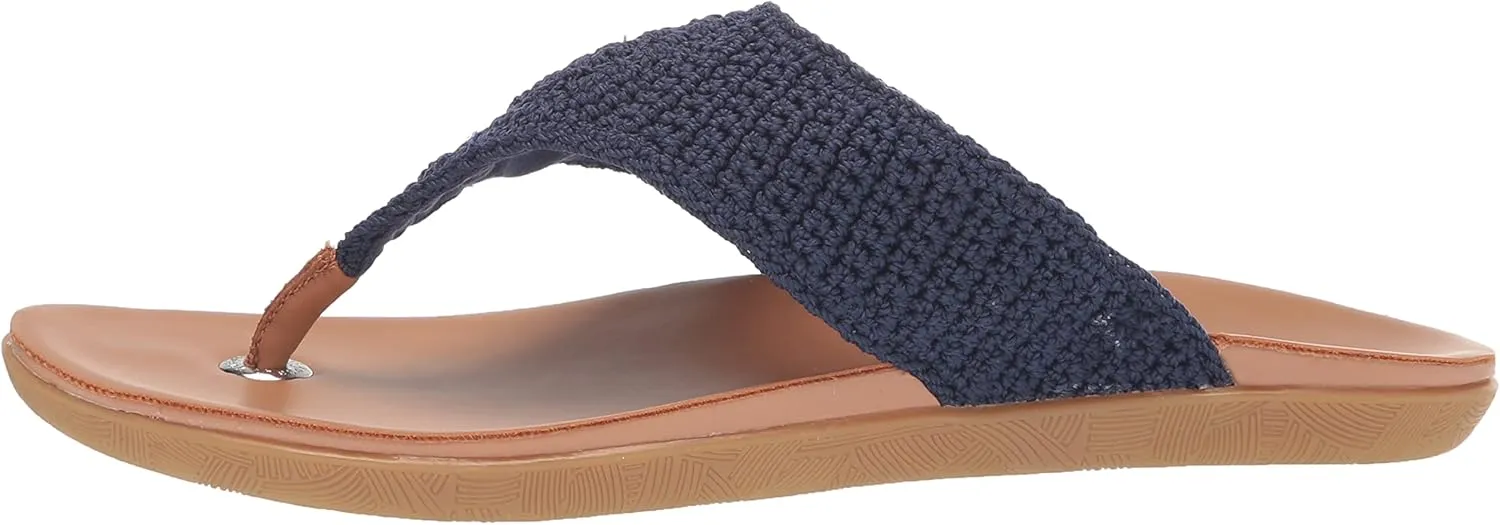 The Sak Shana Thong Sandal in Crochet, Slip On Entry