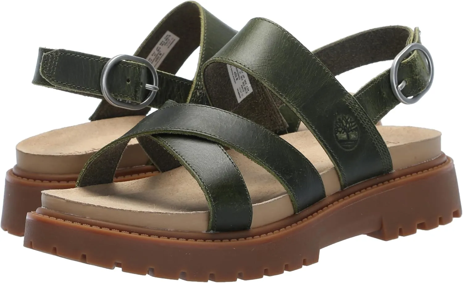 Timberland Women's Clairemont Way Cross-Strap Sandal