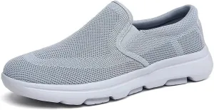 TIOSEBON Men's Mesh Slip On Walking Shoes Loafers-Work Drving Tennis Shoes