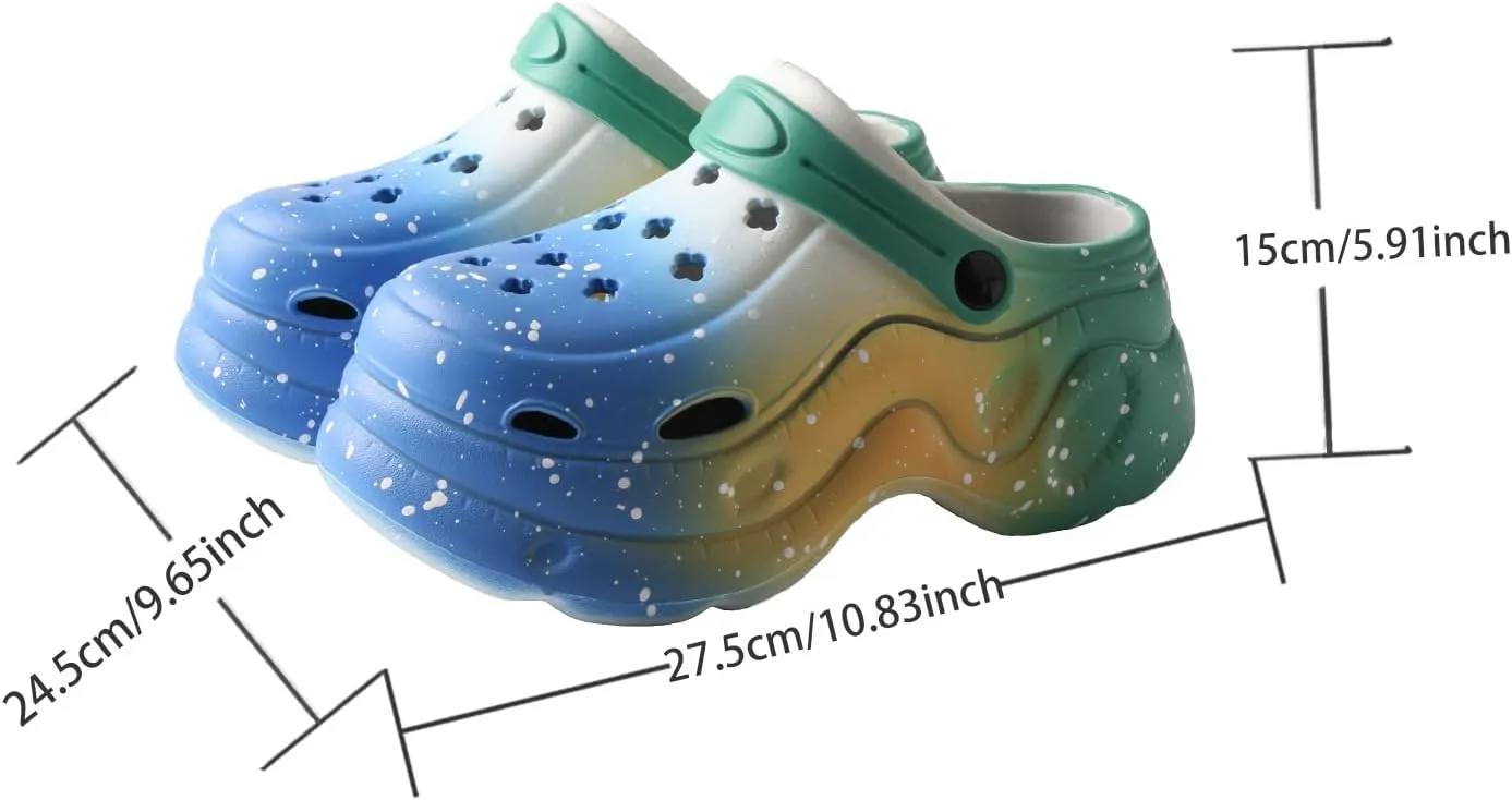 TMA EYES Garden Clogs for Women Slip On Mules Sandals Fashion Classic Slippers Outdoor