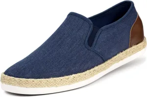 TOBER Men's Casual Slip-on Loafers Boat Shoes Non-Slip Walking Shoes Fashion Sneakers for Men Leisure Lightweight Comfortable