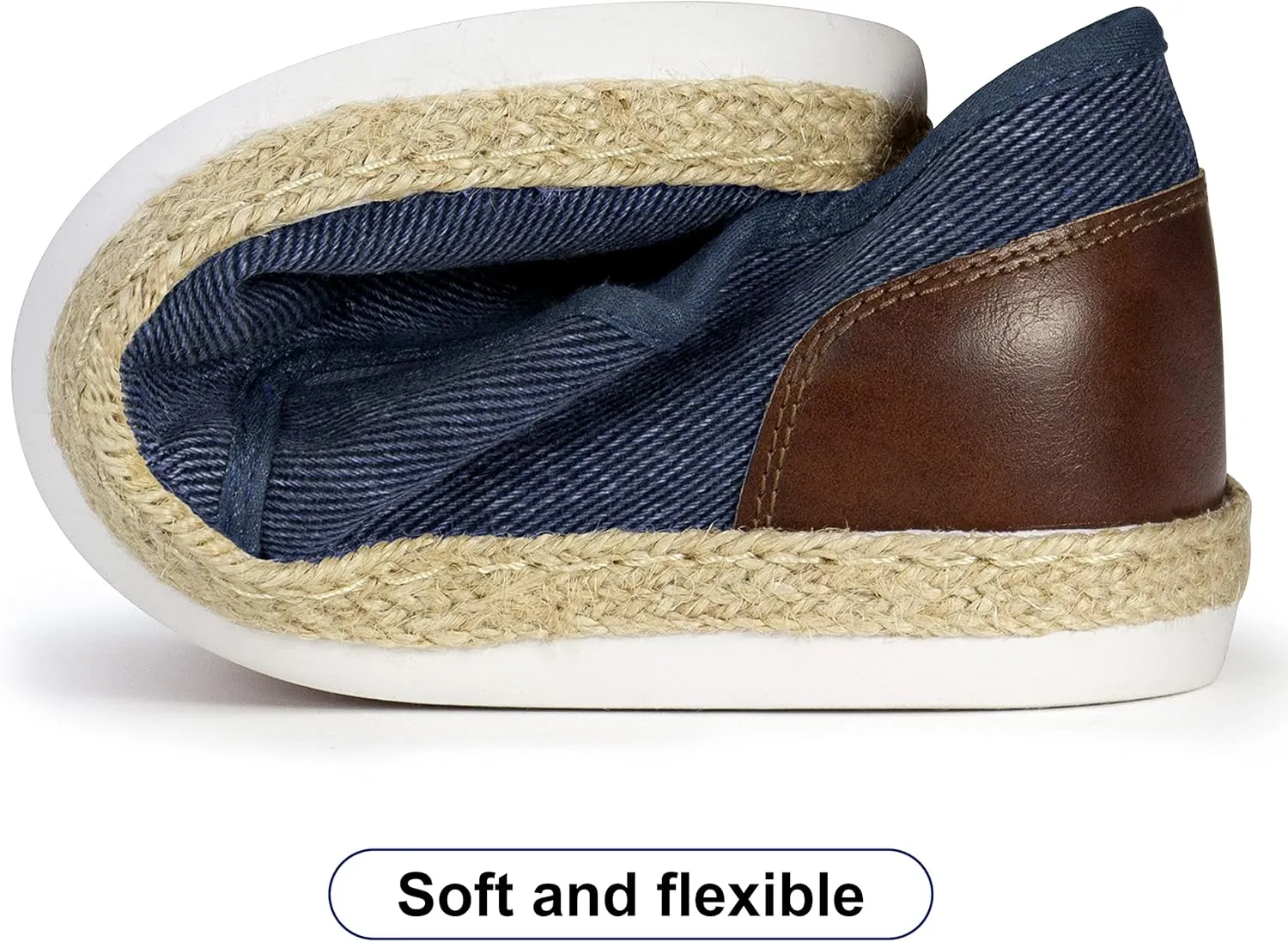 TOBER Men's Casual Slip-on Loafers Boat Shoes Non-Slip Walking Shoes Fashion Sneakers for Men Leisure Lightweight Comfortable