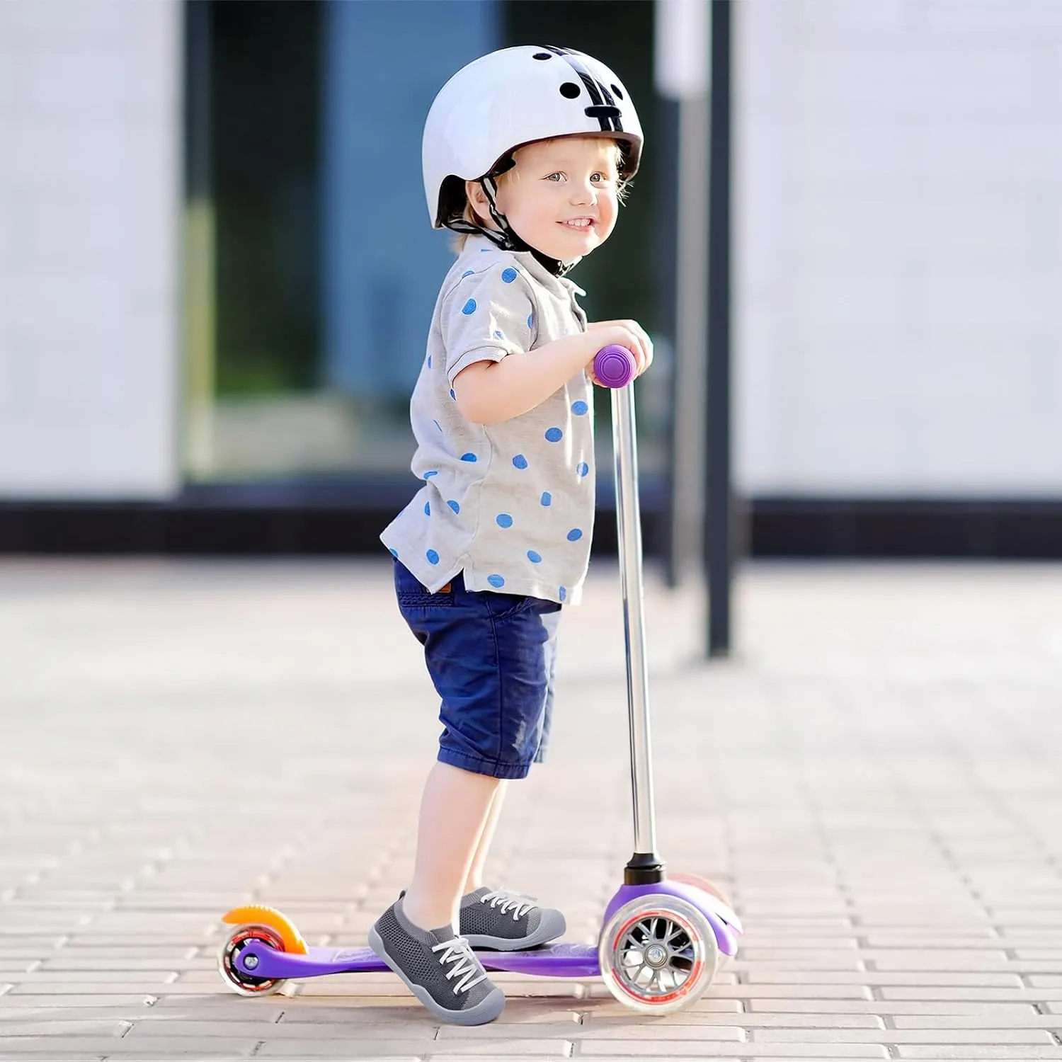 Toddler Shoes Boys Girls | with Arch Support | Slip-on| Barefoot | Breathable & Non-Slip Tennis Shoes