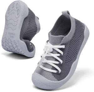 Toddler Shoes Boys Girls | with Arch Support | Slip-on| Barefoot | Breathable & Non-Slip Tennis Shoes