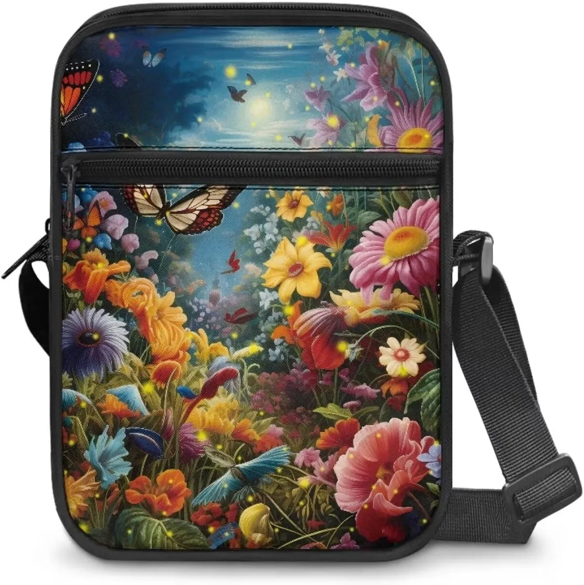 TODIYADDU Versatile Sling Bag Crossbody Phone Bag Women Shoulder Bag with Adjustable Strap Mini Messenger Bag for Cell Phone