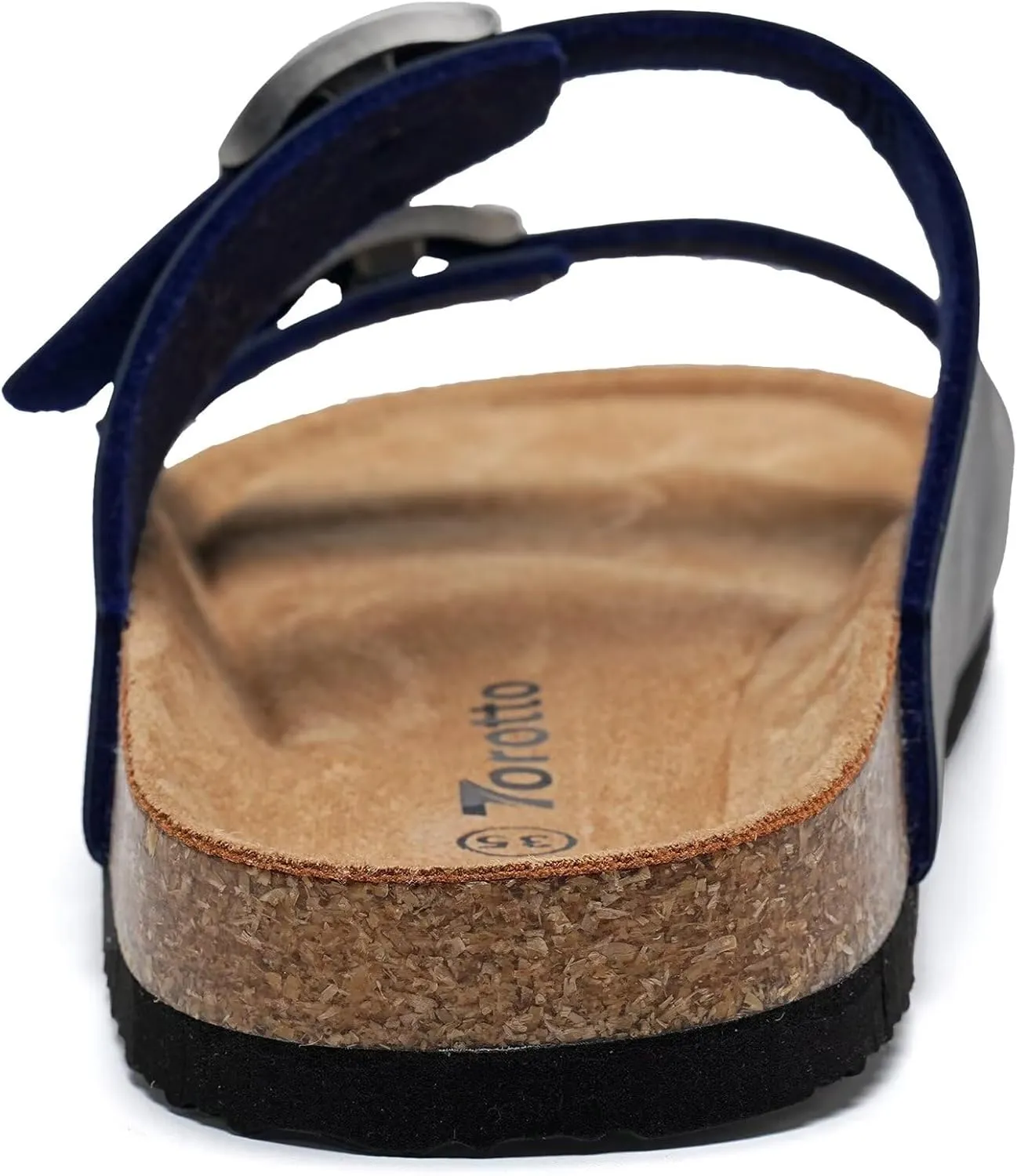 Torotto Kids Sandals Boys Girls Slide Summer Non-slip Cork Glitter Toddler Slippers with Adjustable Straps for Indoor & Outdoor