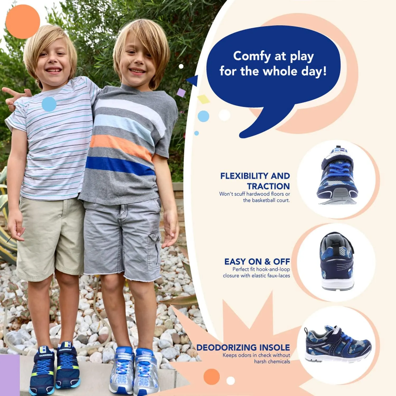 TSUKIHOSHI Boy's Youth Velocity (Little Big Kid) Sneaker
