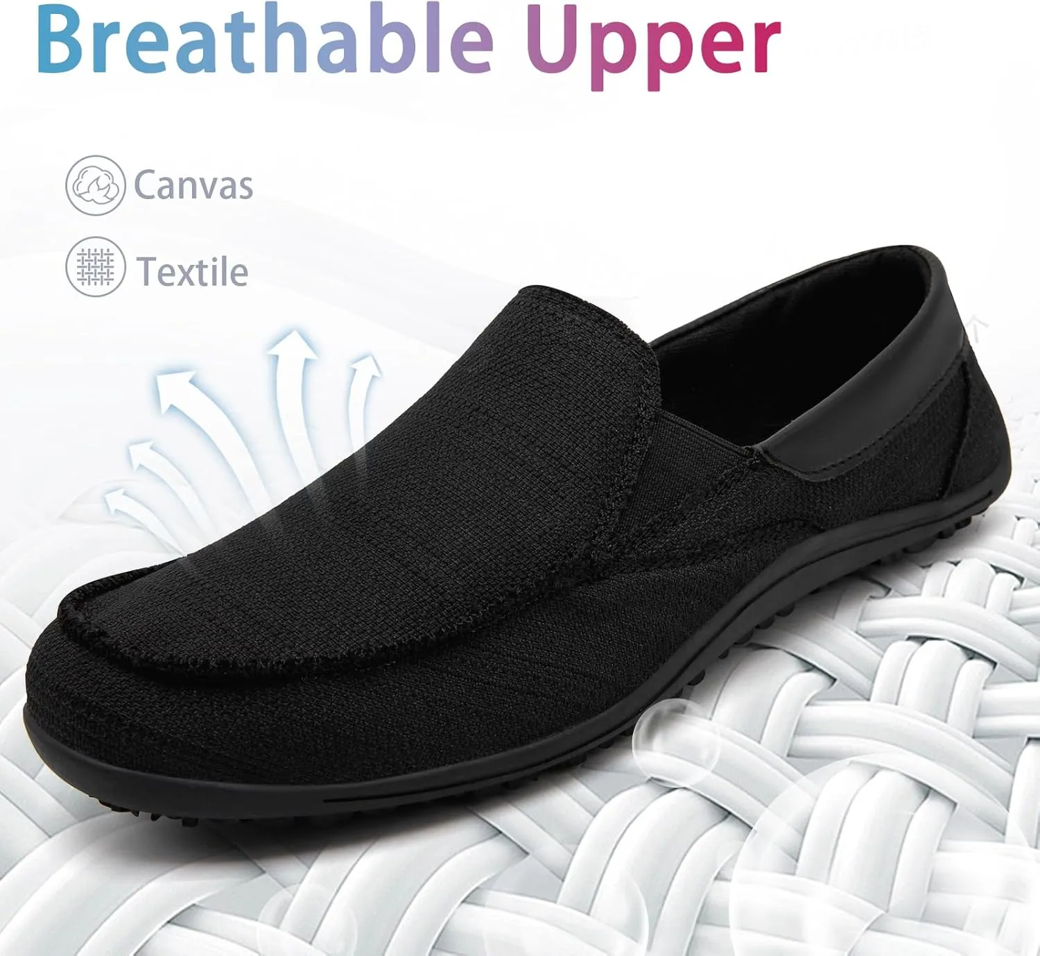 Tvtaop Women's Grey Casual Fashion Sneakers, Slip-On, Low Top, Non-Slip, Lightweight, Breathable, All-Day Comfort, Zero-Drop Sole, Versatile, Adult US Women's Sizes