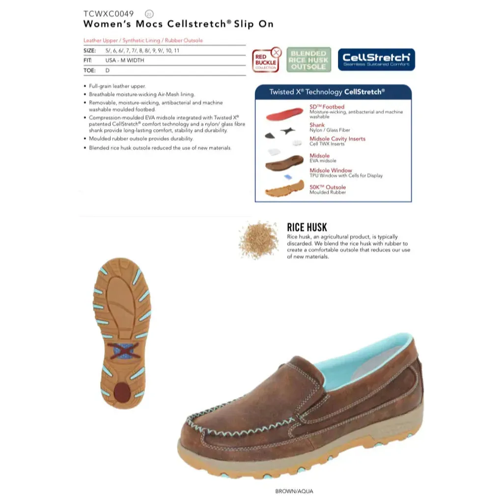 Twisted X - Womens Slip On Mocs