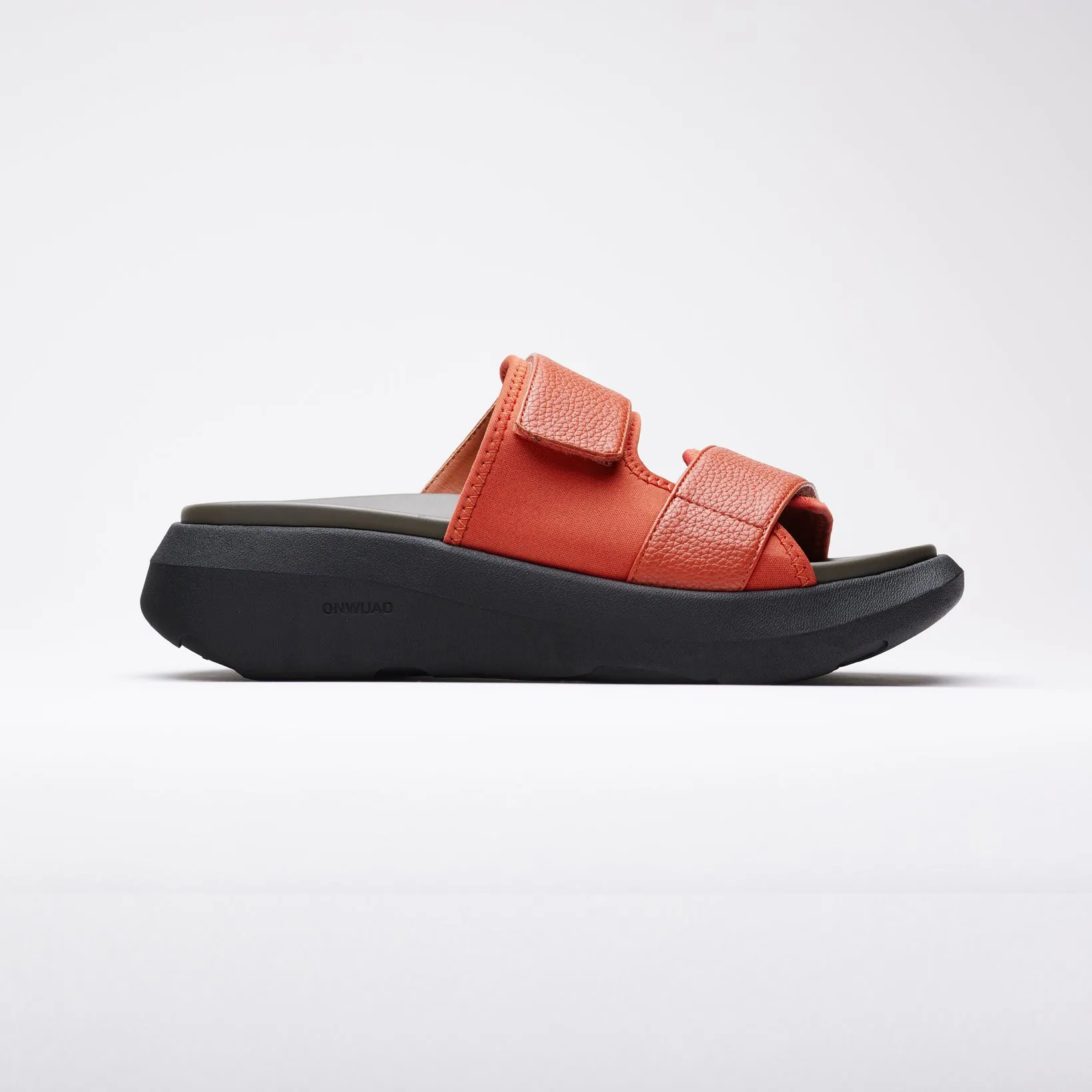 UMA V NUBUCK VEGAN SANDAL BURNT CLAY