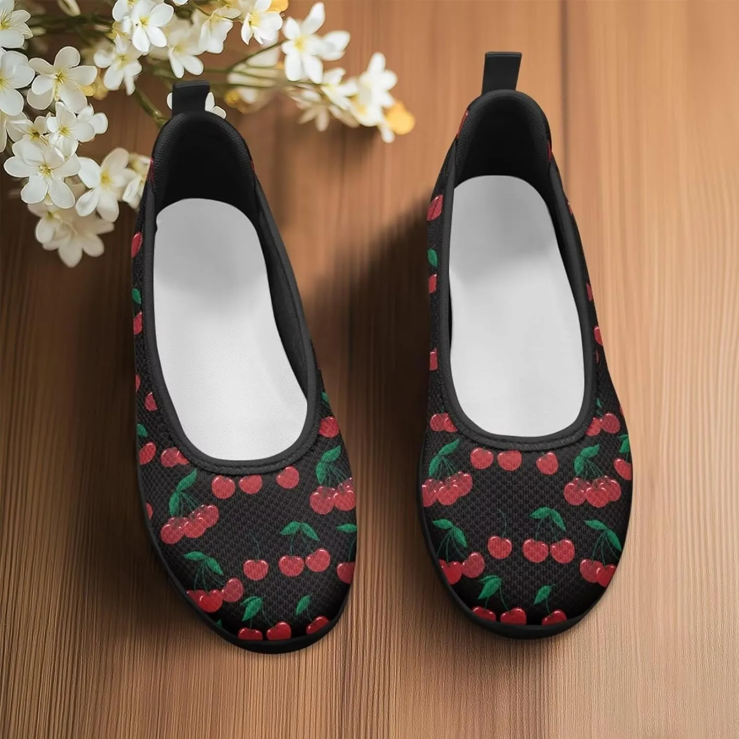 UNICEU Women's Slip On Casual Shoes Breathable Mesh Fashion Loafers Lightweight Non-Slip Comfort Walking Work Sneakers