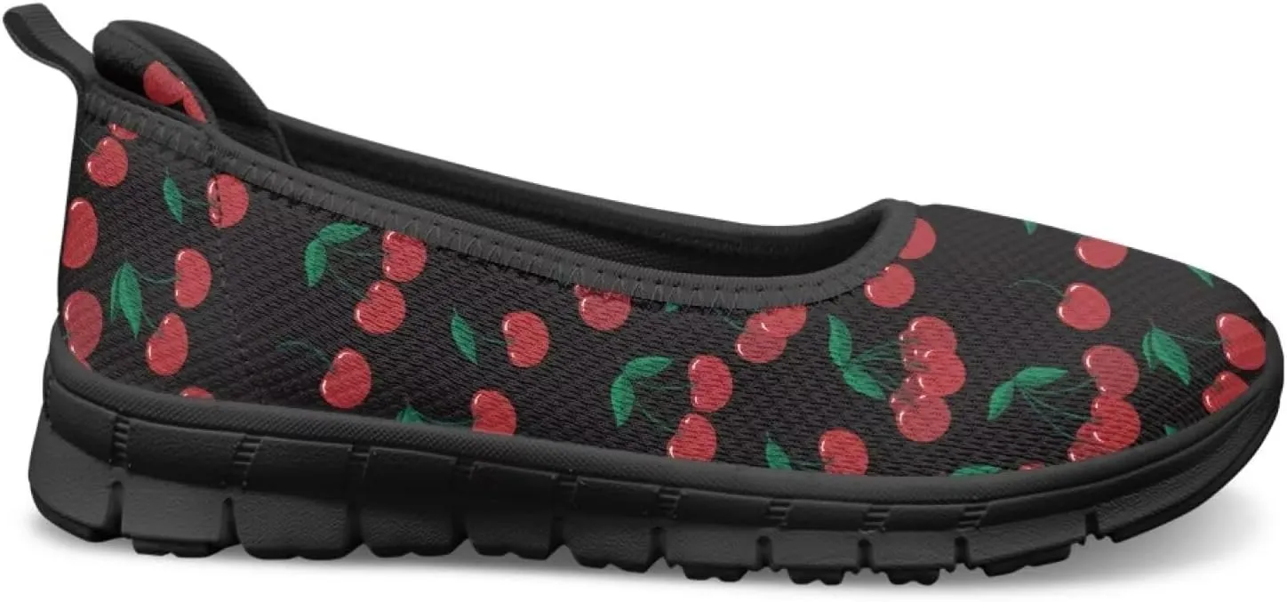 UNICEU Women's Slip On Casual Shoes Breathable Mesh Fashion Loafers Lightweight Non-Slip Comfort Walking Work Sneakers