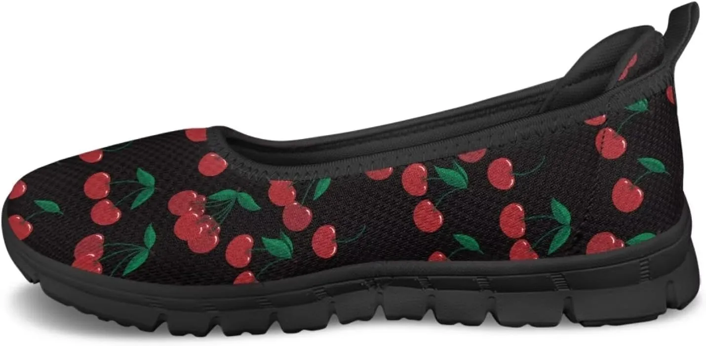 UNICEU Women's Slip On Casual Shoes Breathable Mesh Fashion Loafers Lightweight Non-Slip Comfort Walking Work Sneakers