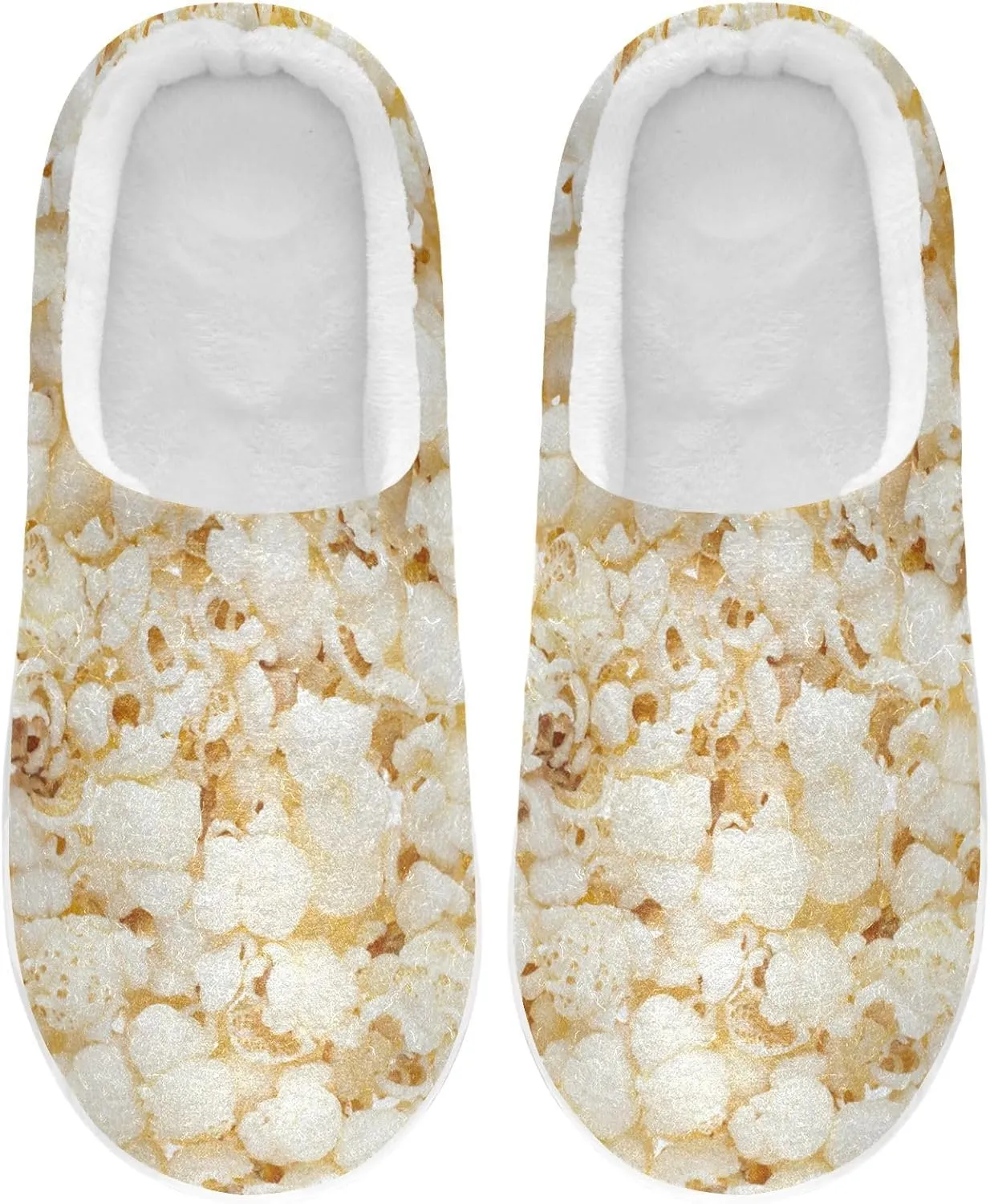 Unisex Memory Foam Slippers Non-Skid Slip-on Soft Warm Sole Fleece Shoes 6-17