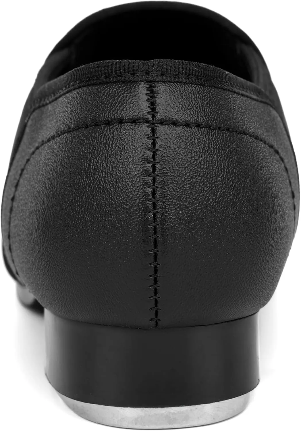 Unisex Tap Shoes PU Leather Slip On Dance Shoes for Women and Men