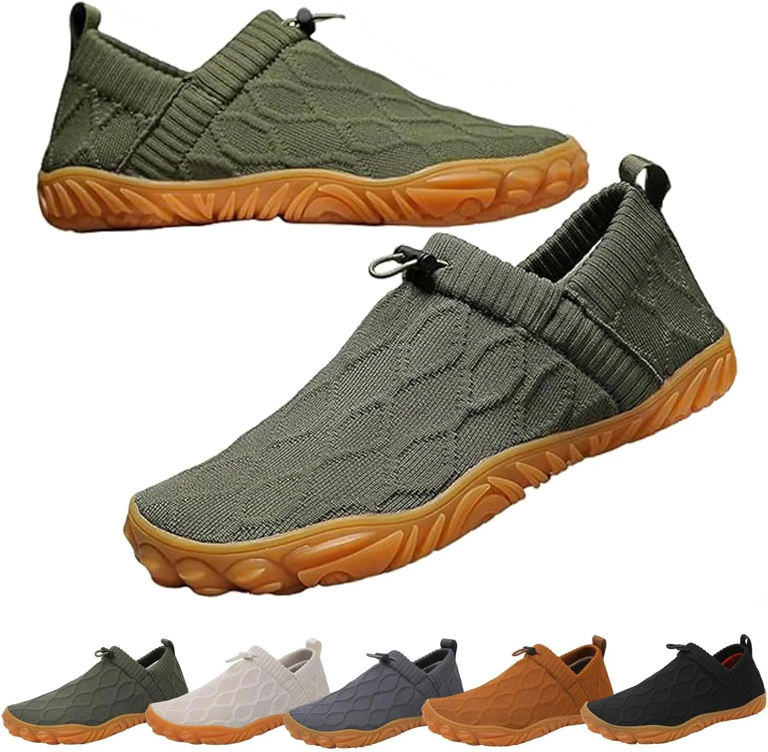 Vallova's Bearprodo Supercomfort Sweatwick Slip-On Shoes for Women & Men Waterproof Outdoor Running Barefoot Hike Shoes,Slip on Wading Creek Shoes