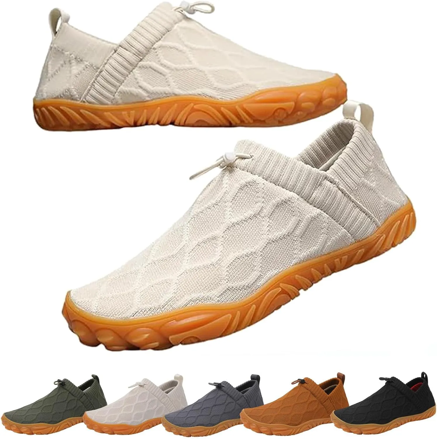 Vallova's Bearprodo Supercomfort Sweatwick Slip-On Shoes for Women & Men Waterproof Outdoor Running Barefoot Hike Shoes,Slip on Wading Creek Shoes