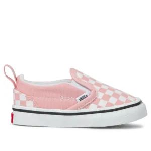 Vans Slip-On V Checkerboard Powder Pin / True White